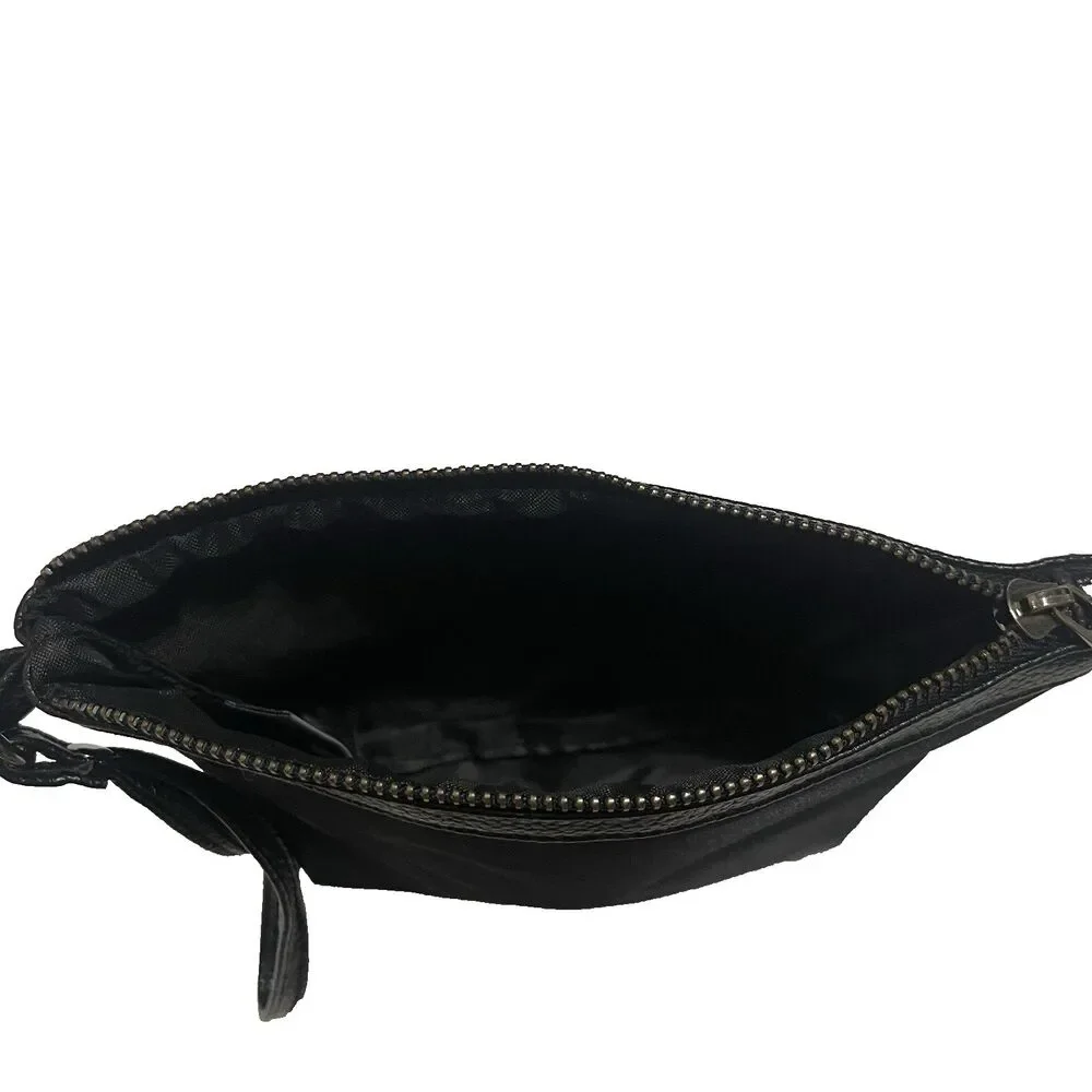 Miniso Black Makeup/cosmetic Bag With Handle